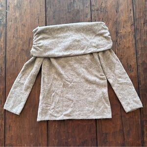 Abercrombie & Fitch Off-Shoulder Sweater